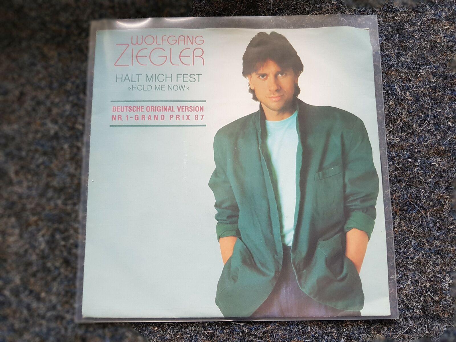 7"" Single Vinyl Wolfgang Ziegler - Halt mich fest / Johnny Logan - Hold me now