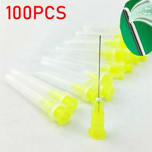 100pz Punte per siringa dentale monouso 30G un foro laterale ago per irrigazione endo - Foto 4 di 12