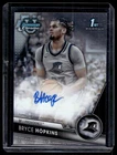 Bryce Hopkins 2023-24 Bowman University Chrome A Card #BCPA-BHO