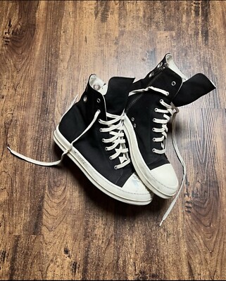 Ken Carson Signed Rick Owens DRKSHDW Ramones High Top Sneakers
