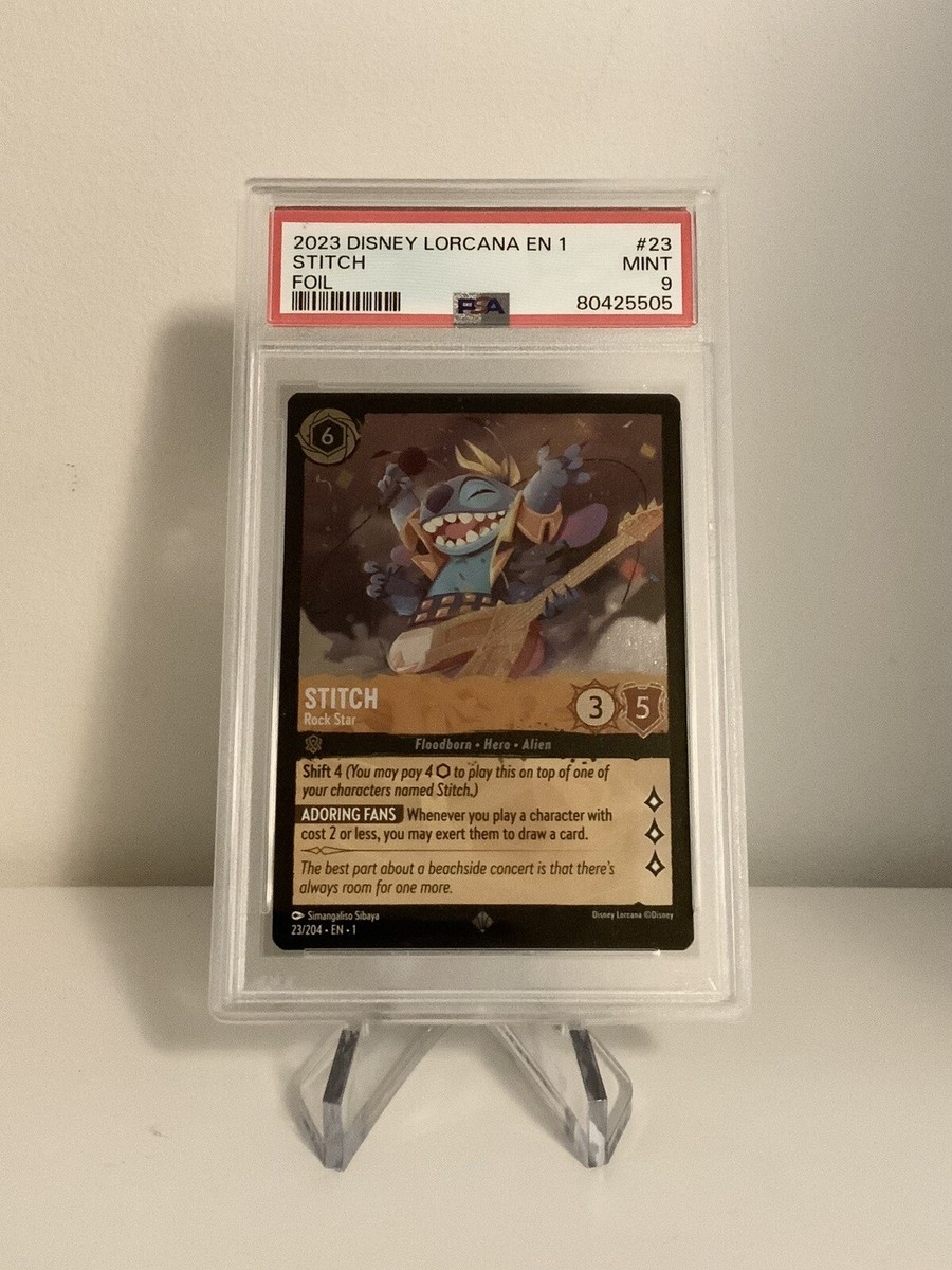 Lorcana Stitch expo psa9 ロルカナ スティッチ プロモ 001-023