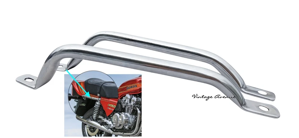 HONDA CB750F CB900F CB1100F REAR FENDER FRAME HAND GRAB GRIPPER GRIP [H022 H023] - Imagem 2 de 4