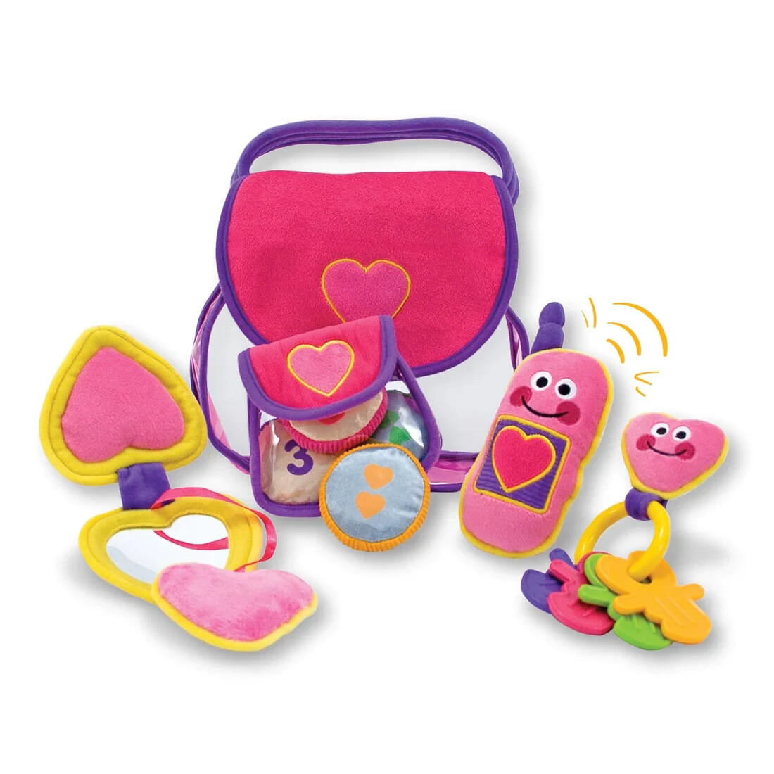 Pretty Purse Fill & Spill Kids Toy Play - Melissa & Doug Toys 13049