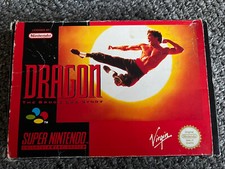 Thumbnail of ebay&reg; auction 134066457103 | Dragon the Bruce Lee Story für SNES / Super Nintendo komplett OVP PAL UK