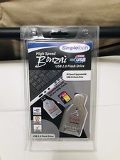 SimpleTech High Speed Bonzai USB 2.0 Flash Drive Upgradeable With SC/MMC Cards