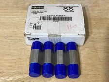 Parker 4-4 MHLN-SS 2.0 Nipple Lot of 4