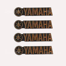 4PCS YAMAHA plastic logo badge replacement piece 120mm X 26mm