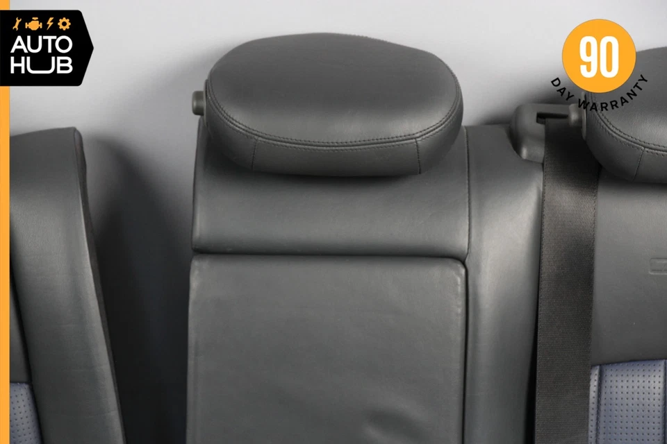 02-04 Mercedes W203 C32 AMG Almofada de Assento Traseiro Conjunto Superior Superior Azul Fabricante de Equipamento Original - Imagem 3 de 4