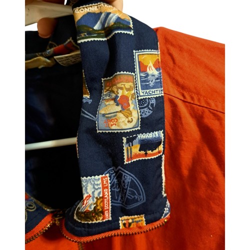 Line-Up For Sports Full Zip Vintage Red Peplum Style Jacket With Pockets Size M - Picture 8 of 13