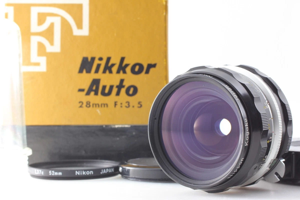 Nikon NIKKOR f/3.5 Camera Lenses 28mm Focal for sale | eBay