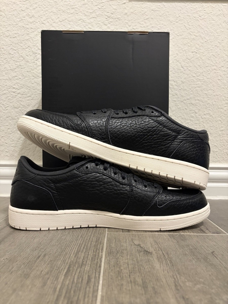 Air Jordan 1 Retro Low Swooshless Black 2025 848775-005 Size 14