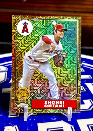 Shohei Ohtani Topps 2022 Series 2 Silver Pack Mojo TRUE GOLD #’d /50