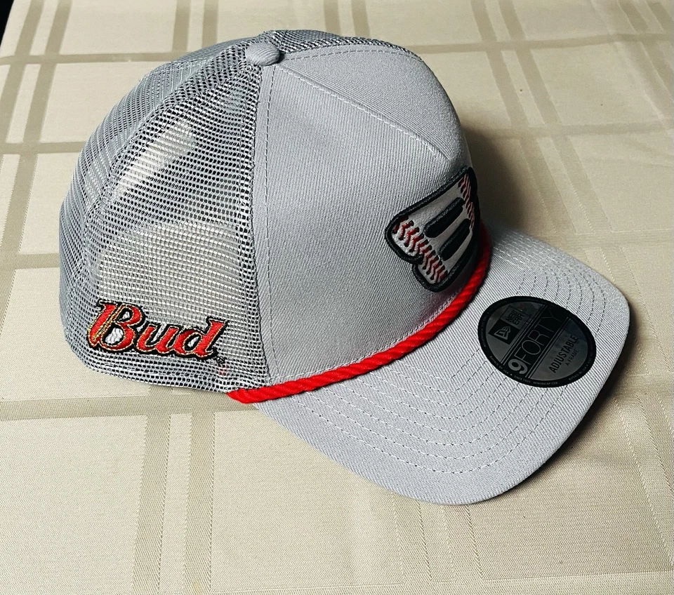 Бейсболка Dale Jr No8 с бутонами и веревкой. Регулируемый. New Era с бирками. - Изображение 2 из 4