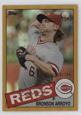 2013 Topps Archives Gold Rainbow 10/199 Bronson Arroyo #132 0s2m
