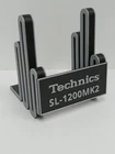 Technics SL-1200MK2 Turntable Record Display Stand –Upgraded Gray & Black Holder