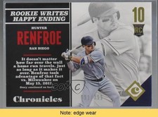 2017 Panini Chronicles Rookies Gold 91/399 Hunter Renfroe #101 READ 1u6