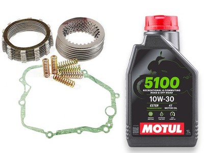 Kupplung für Yamaha DT125R DT125RH DT125RE DT125RN verstärkt Dichtung Motul Öl