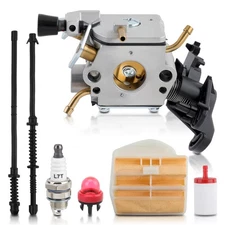 Carburetor For Husqvarna 445 & 450 Chainsaw Zama C1M-EL37B 506450401 Air Filter