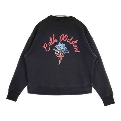 Cath Kidston 01AAA002 Chest Embroidery Sweatshirt sweat black 6-0621M 