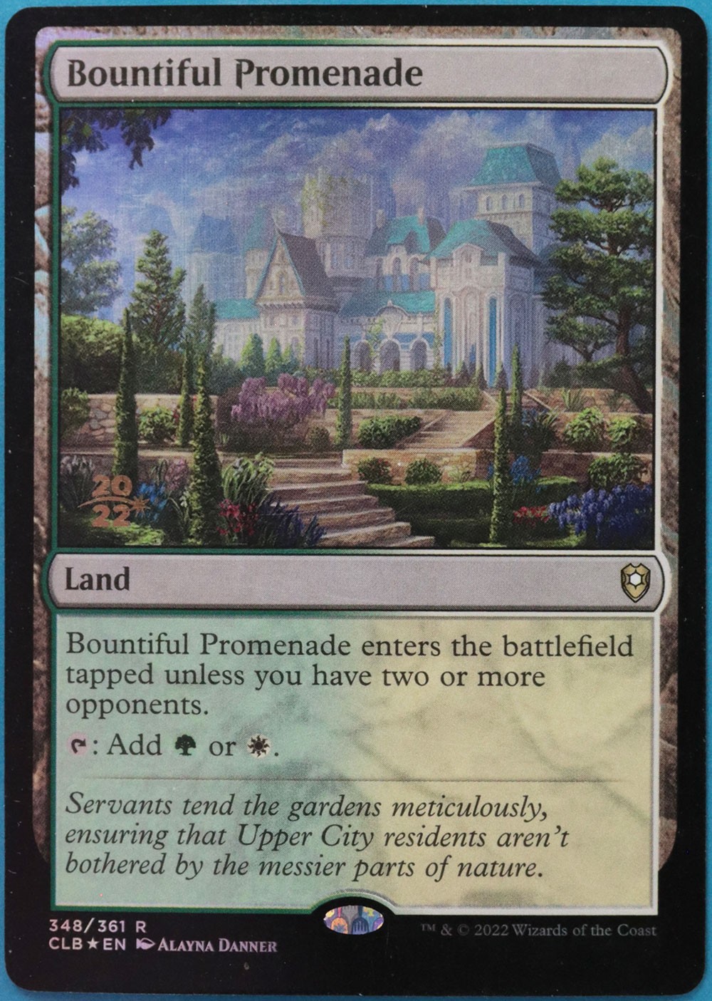 Bountiful Promenade (Prerelease) FOIL Battle for Baldur's Gate NM (522049)