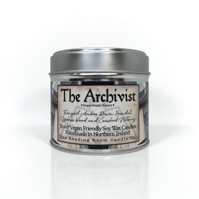 Archivist - Scented Soy Candle - Tranquil Amber Resin, Santal, Cypress Wood and