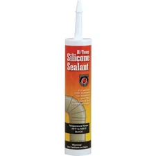 Meeco's Red Devil 10.3 Oz. Black Silicone Hi-Temp Sealant 601B Meeco's Red Devil