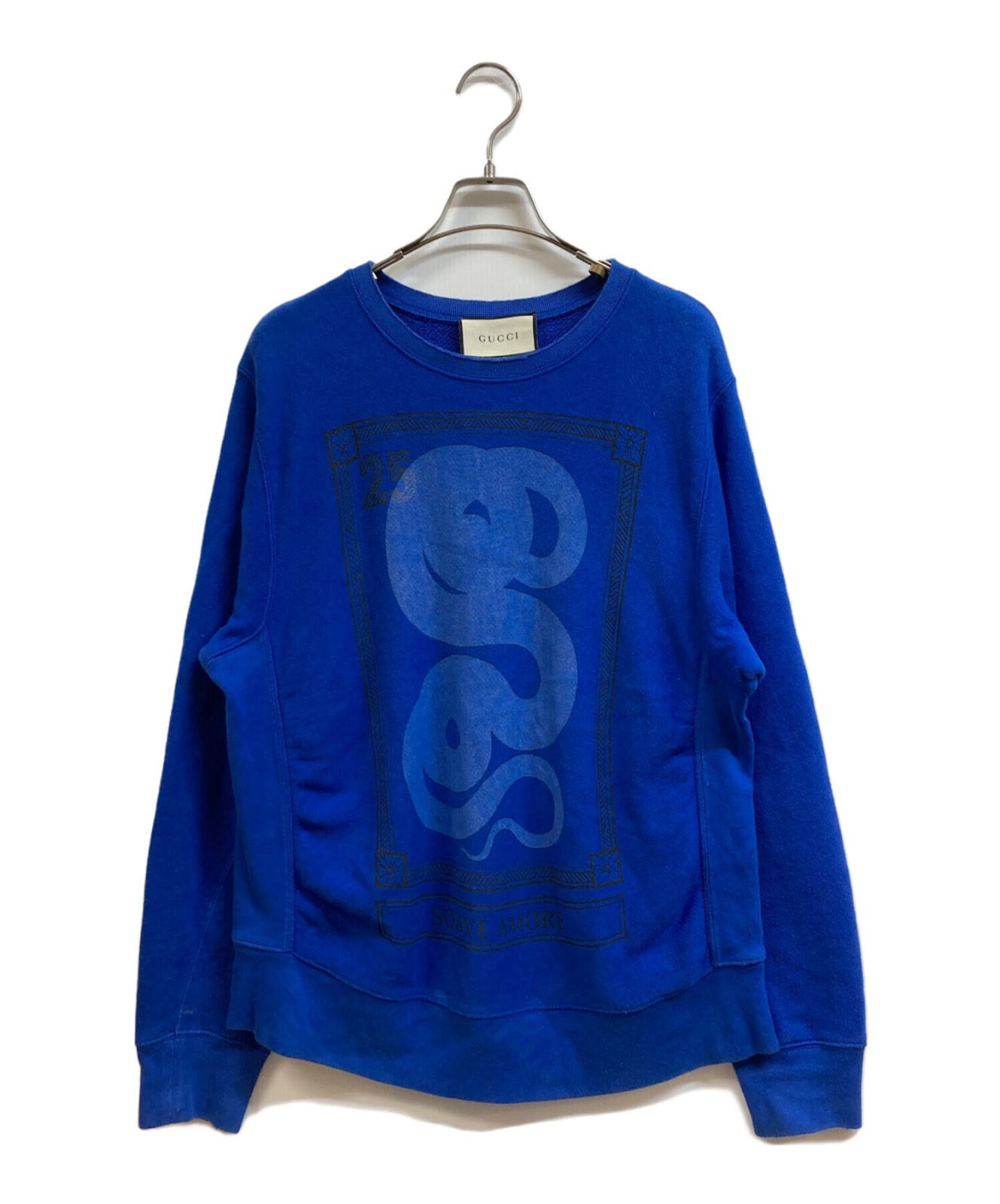 GUCCI Damaged Snake Print Sweatshirt | eBay