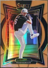 2025 Panini Select - Bronze Prizms #35 Noah Schultz /125 Baseball NM