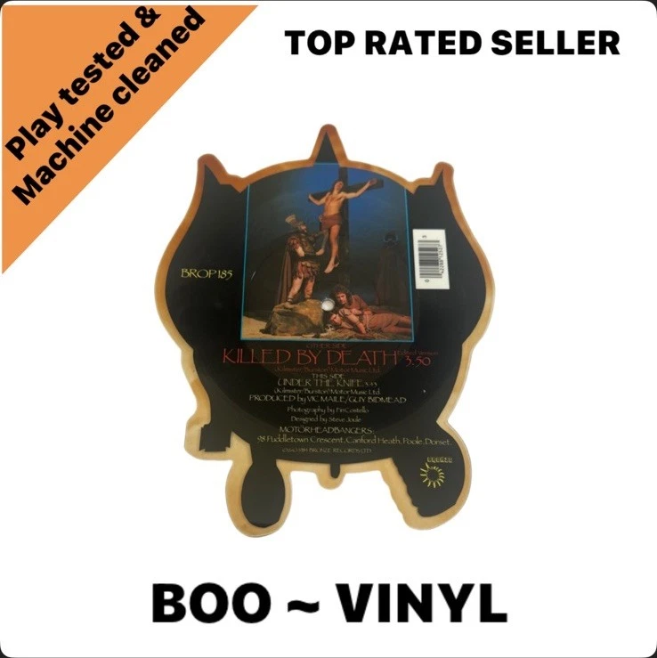 Motorhead Killed By Death Picture Disc  Vinyl Record 1984 VG+ - Image 2 of 4