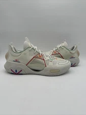 Li-Ning Way Of Wade 9 White Multicolor Size 18 Used ABAR015-DN