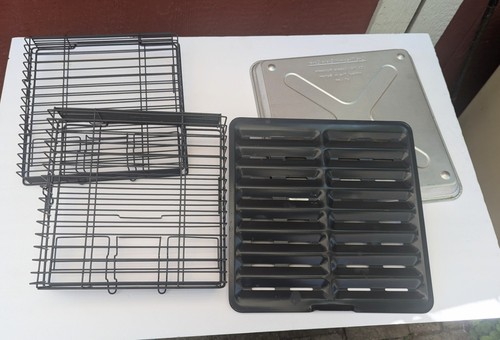 Ronco Showtime Rotisserie Set Wire Basket Fish Rib Basket Catch Tray - 第 1/4 張圖片