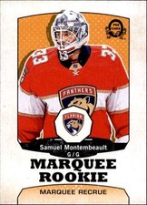 Samuel Montembeault 2018-19 Upper Deck O-Pee-Chee Retro Marquee Rookie Card #513. rookie card picture