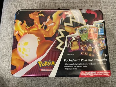 Pokémon TCG Charizard Collector Chest Lunchbox Tin Herbst 2020 Neu