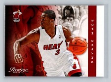 2012-13 Panini Prestige #135 Dwyane Wade Miami Heat Basketball Card