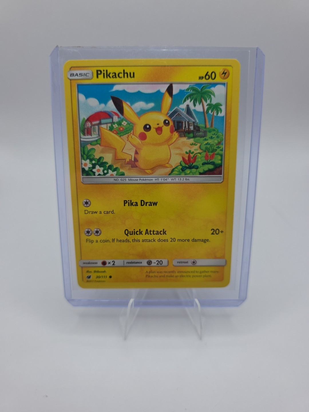 Pikachu 30/111 Sm-Crimson Invasion Regular