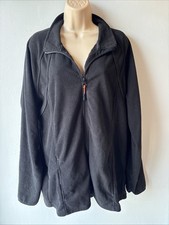Women  s Size Large 12/14 Black Zip Up Jacket From Livergy