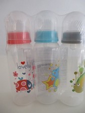 3 Baby Trinkflaschen 0+ Kunststoff m Motiv 25...