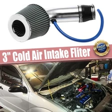Car Cold Air Intake Filter Induction KIT Pipe Power Flow Hose System Accessorie`