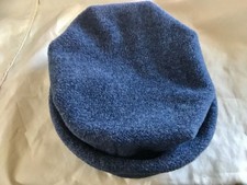 Cloche Style Hat Blue Fleece by Betmar New York Soft and COMFY US  Union Made