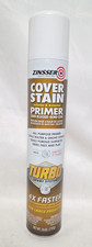 Zinsser 26 Oz. Cover Stain Primer Spray with Turbo Spray System, Flat White