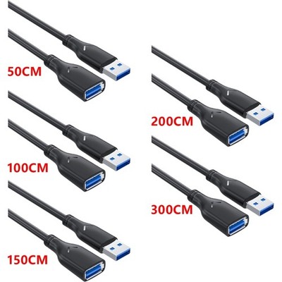 USB 3.0 Extension Cable Male to Female for Fast Speed Data Transfer and Charging