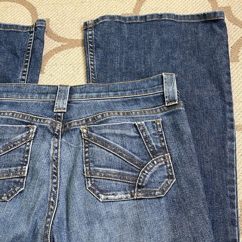 Vintage Y2K Juicy Couture sole tasche posteriori - jeans svasati vita bassa - taglia 29 - Foto 9 di 16