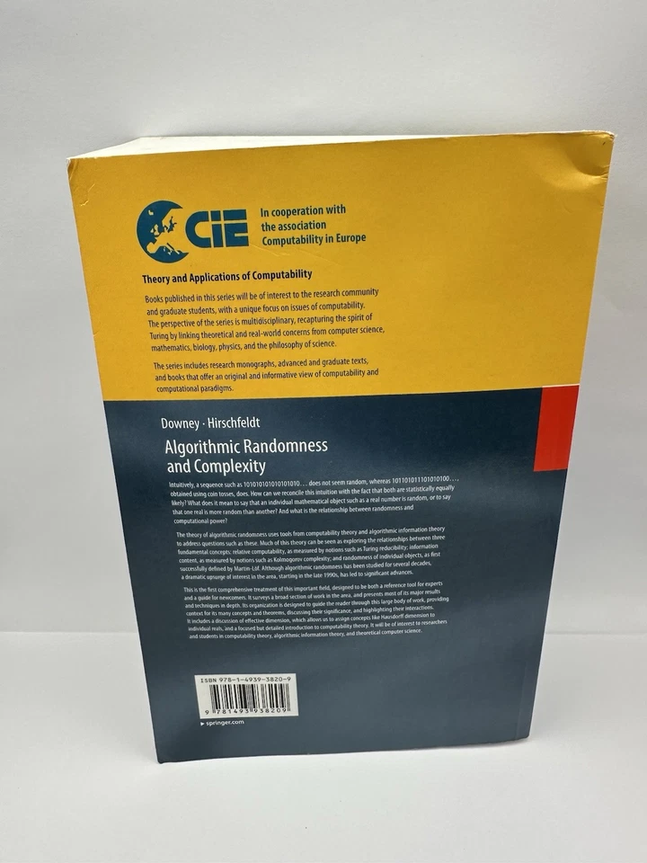 Algorithmic Randomness and Complexity (Theory and Applications of Computability) - Image 3 of 4