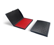 Large Red Stamp Pad 7 x 5   Premium Felt Ink Pad for Office, Home, Craft, and...