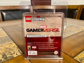 LEGO 2019 MARVEL PS4 SPIDERMAN MINI FIGURE SDCC ORIGINAL BOX VERY RARE!