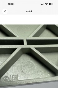 Lego 1x 2678 Light Gray Monorail Track Ramp Upper Part 6399 6990 6991 Vf Nm