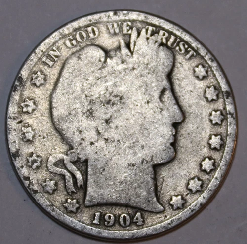 1904-P Barber Half Dollar - Good - #9722DAC