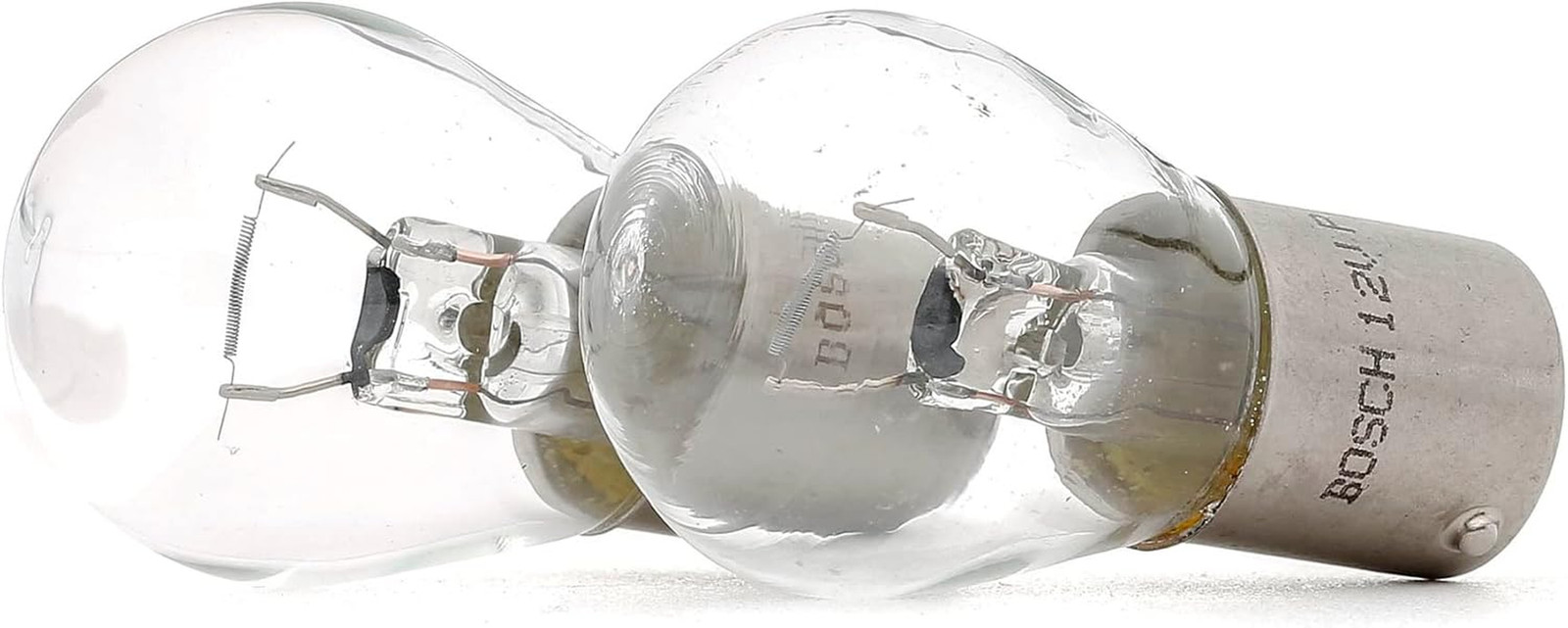 Bosch P21W 382 Halogen Car Bulbs 12V 21W BA15s Pure Light Pack of 2 Replacement