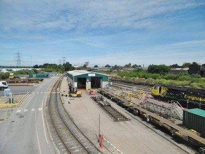 Photo 6x4 Millbrook, locomotive depot Millbrook/SU3813 At Southampton Mi c2017