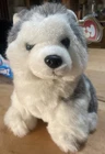 VTG Dakota The Dog! Ty Plush Baby Husky Dog! Collectible w Tag/ Protector Puppy